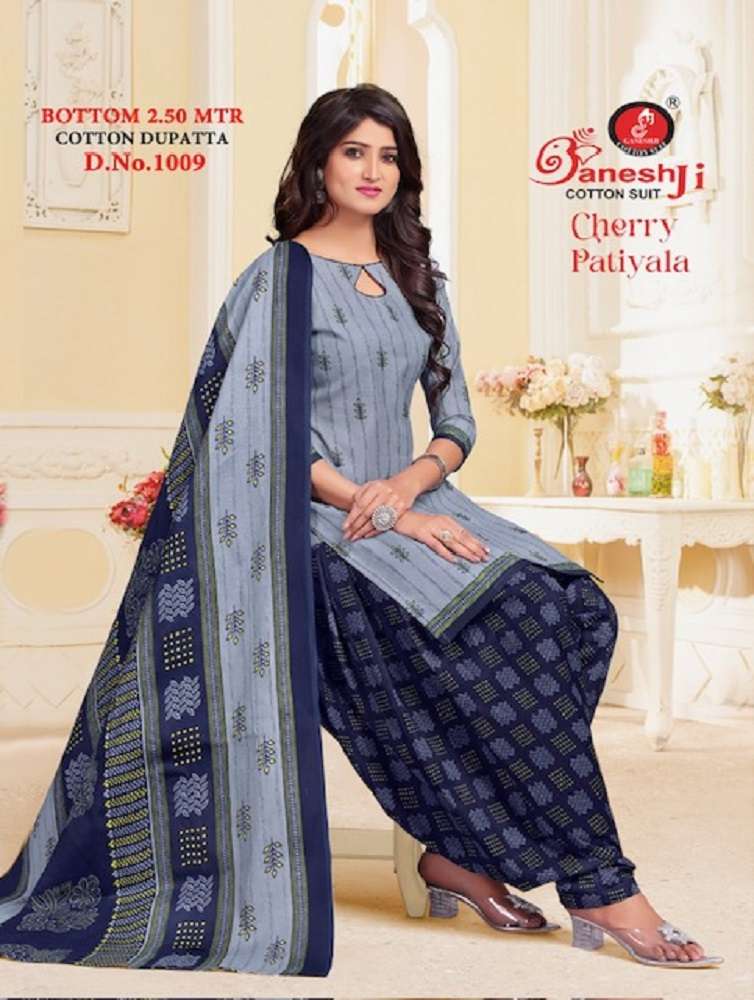 Ganeshji Cherry Patiyala Vol-4 – Dress Material -Wholesale Catalog