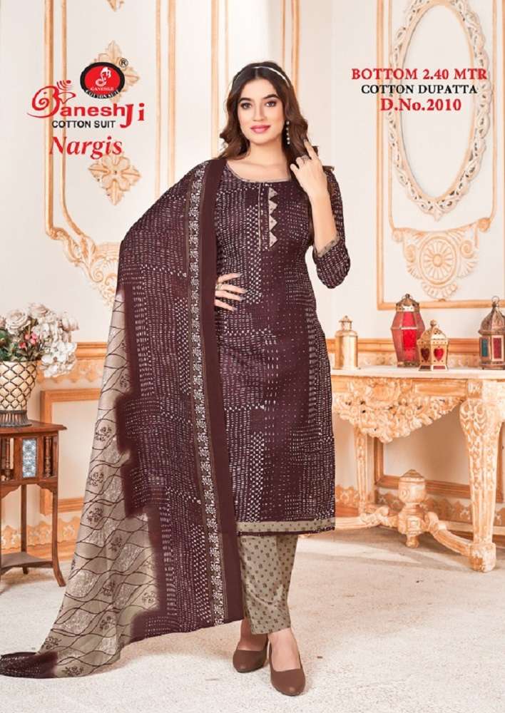 Ganeshji Nargis Vol-2 -Dress Material -Wholesale Catalog