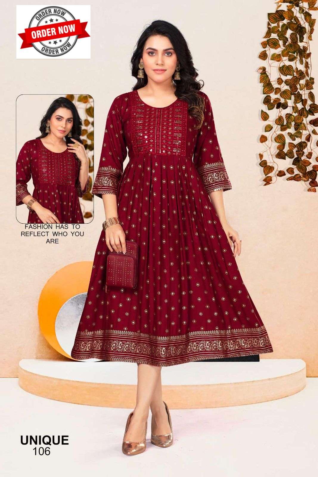 GOLDEN UNIQUE VOL.1 Kurti Wholesale catalog