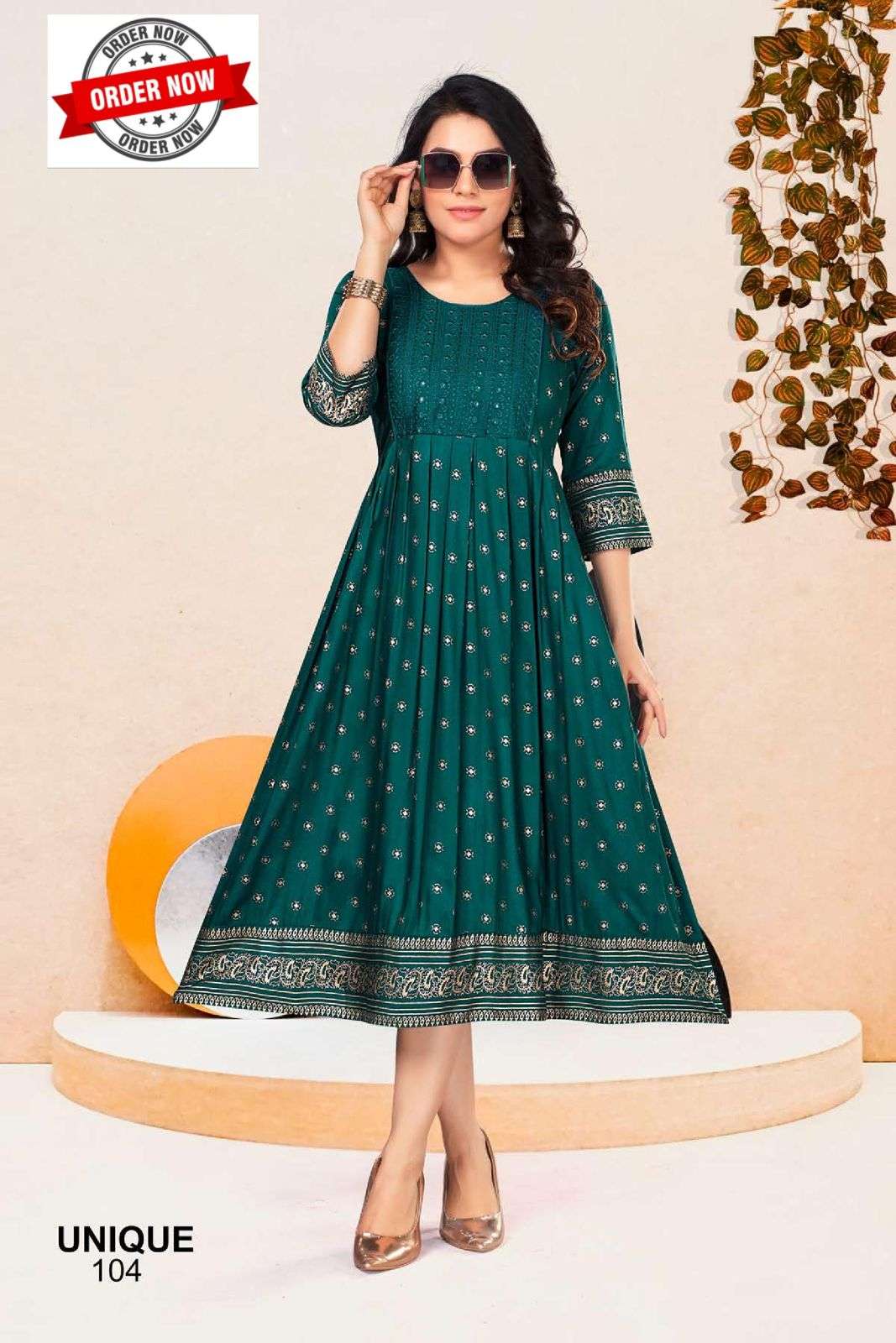 GOLDEN UNIQUE VOL.1 Kurti Wholesale catalog