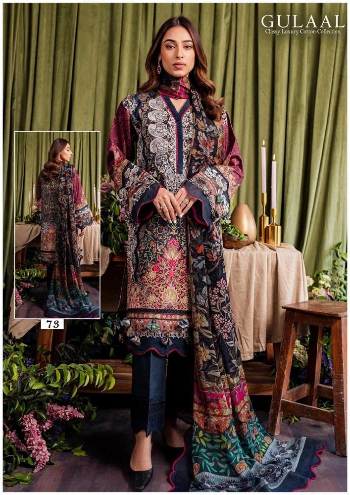 Gulaal Karachi Vol-8 -Dress Material -Wholesale Catalog