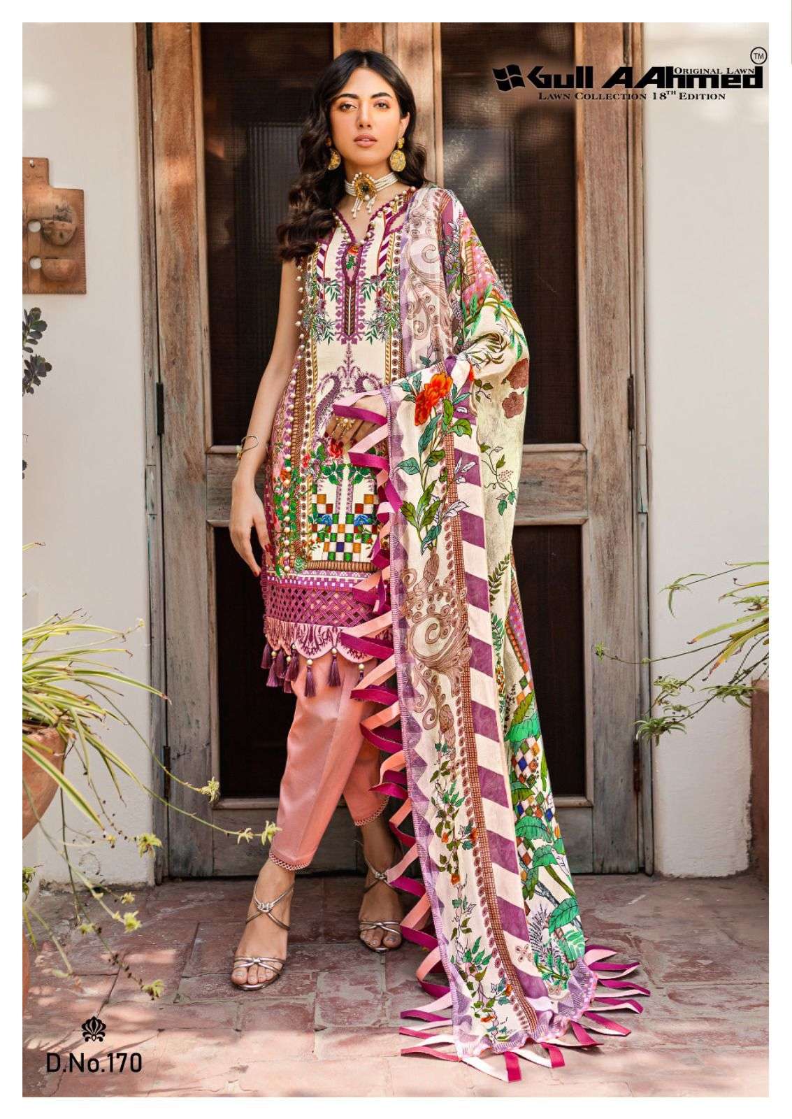 Gull A Ahmed Vol 18 Lawn Cotton Dress Material  Wholesale catalog