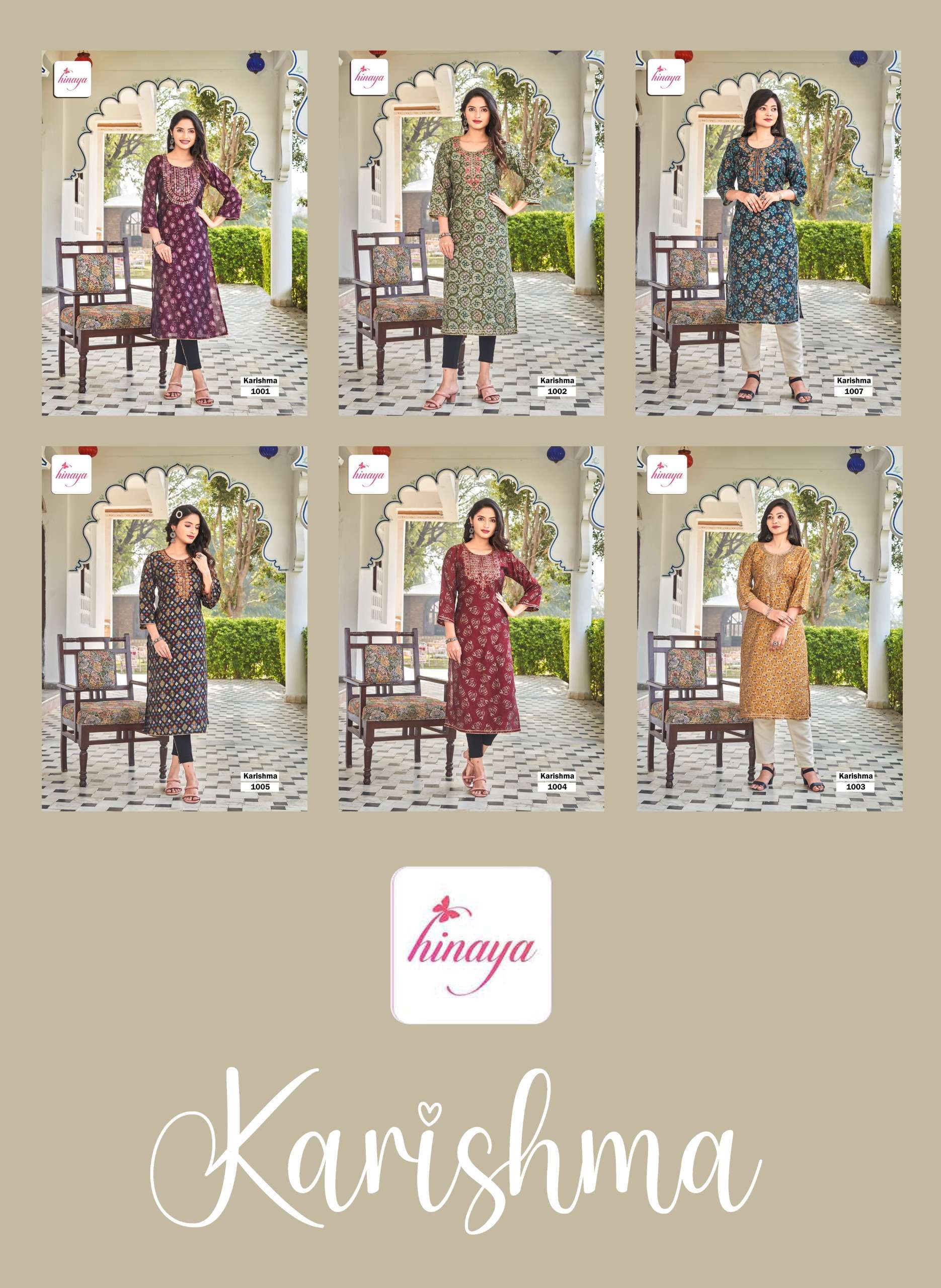 HINAYA KARISHMA VOL-2 Kurti Wholesale catalog