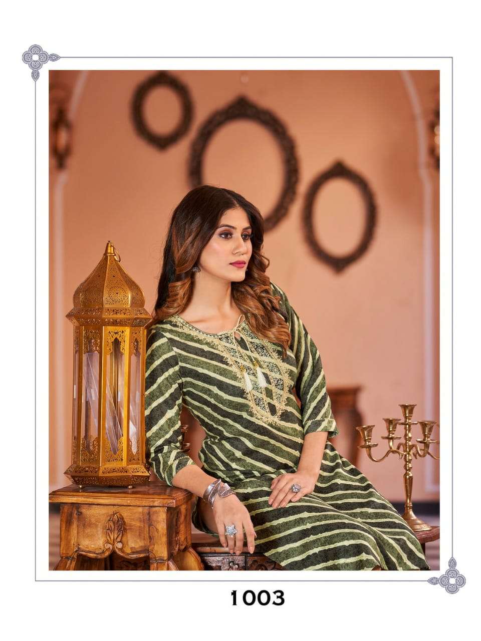 HIRWA LEHERIYA Kurti Wholesale catalog