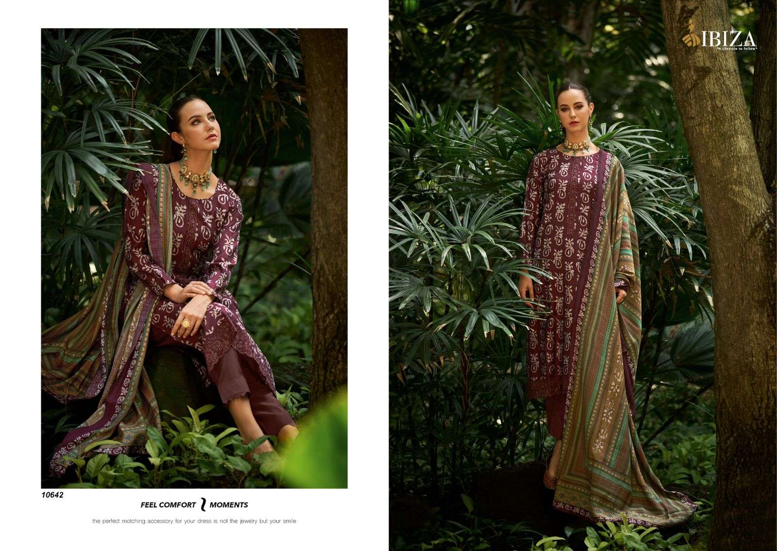 Ibiza Batik Salwar Kameez Wholesale catalog