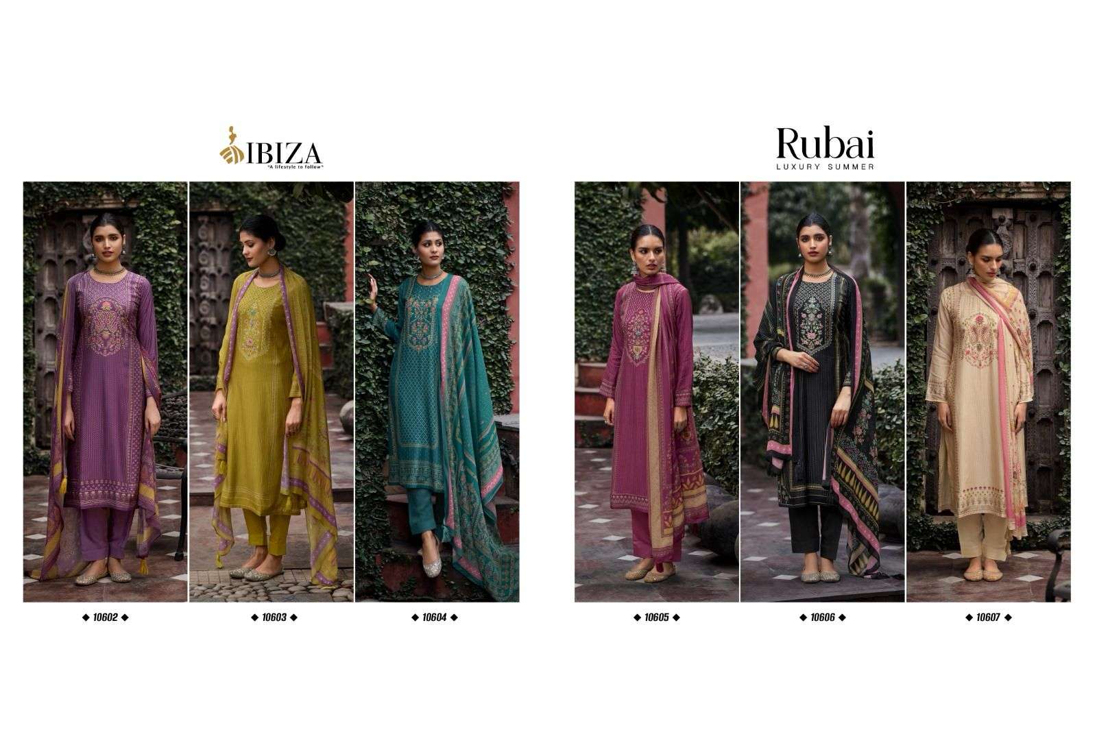 Ibiza Rubai Salwar Suit Wholesale catalog