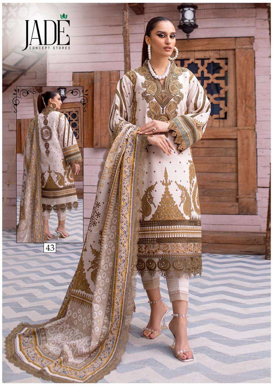 Jade Chevron Vol-5 – Dress Material -Wholesale Catalog