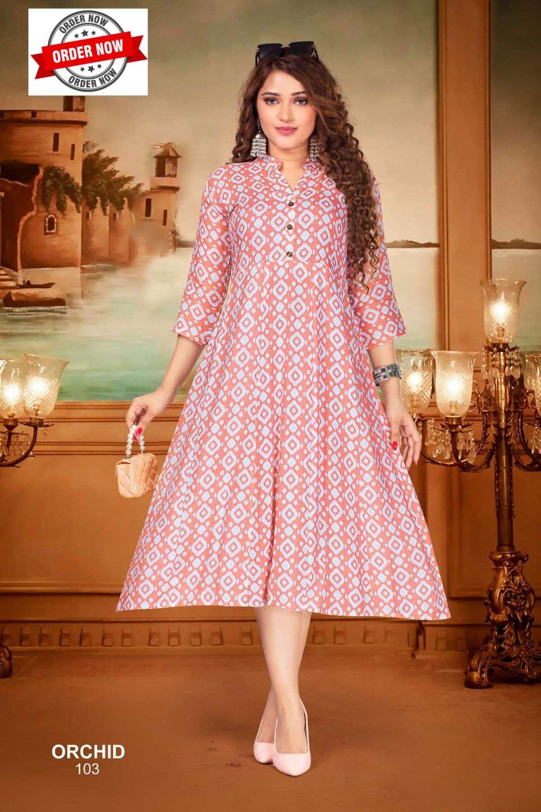 JLF ORCHID VOL.1 Kurti Wholesale catalog