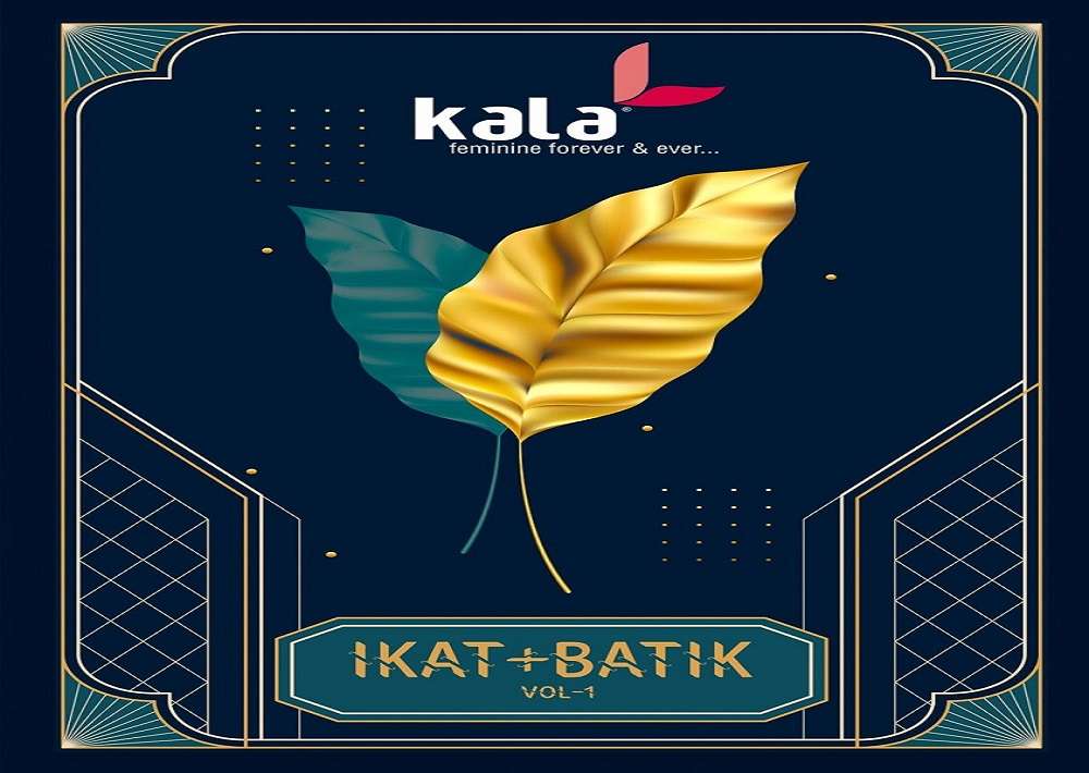 Kala Ikat And Batik -Kurti Pant With Dupatta -Wholeslae Catalog
