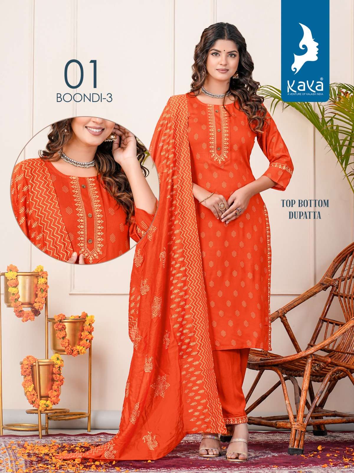 KAYA BOONDI 3 Kurti Wholesale catalog