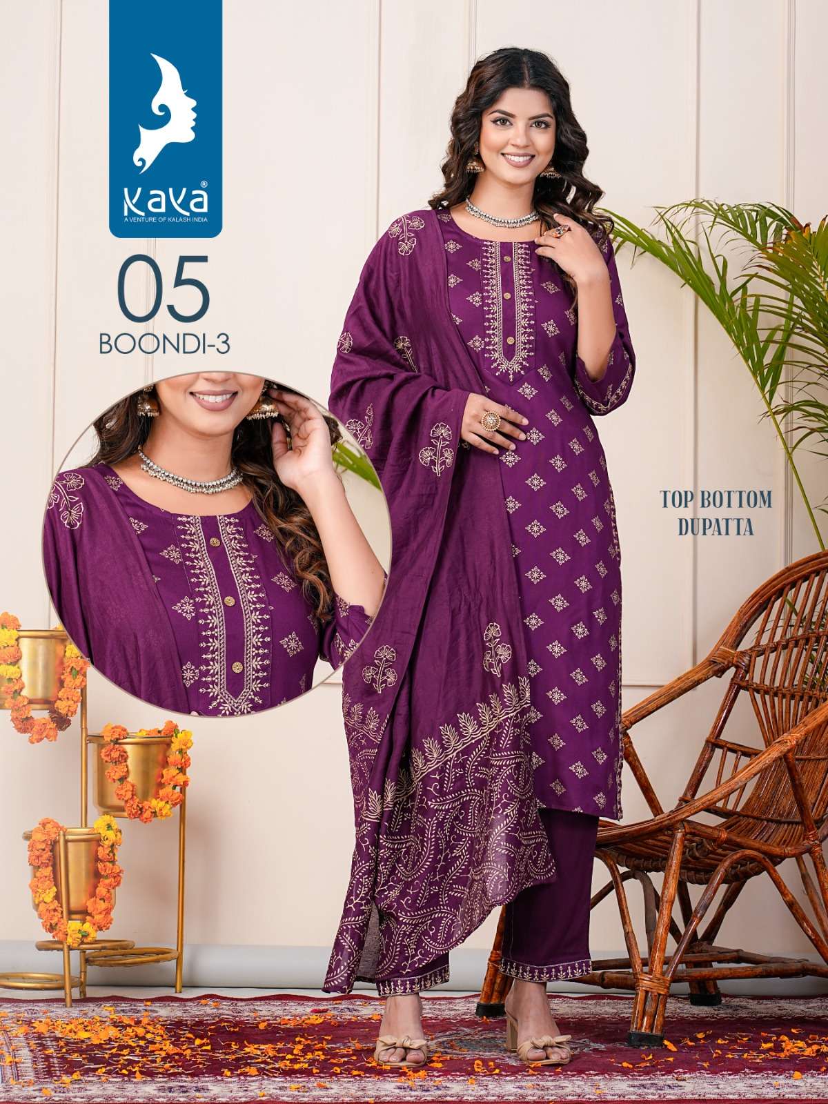 KAYA BOONDI 3 Kurti Wholesale catalog