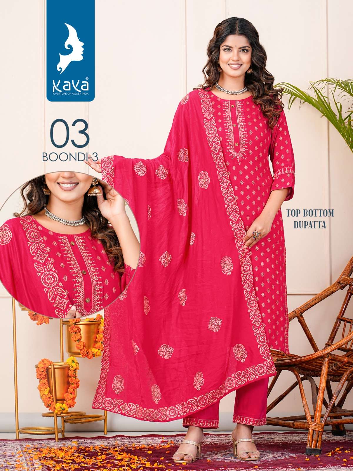 KAYA BOONDI 3 Kurti Wholesale catalog