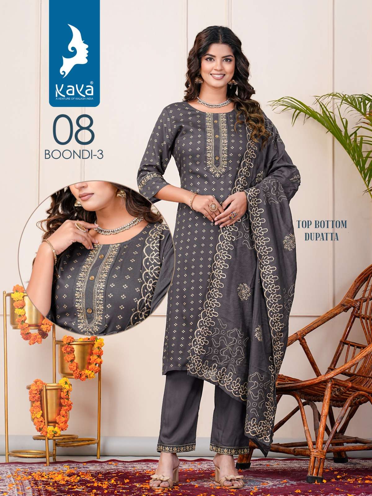 KAYA BOONDI 3 Kurti Wholesale catalog