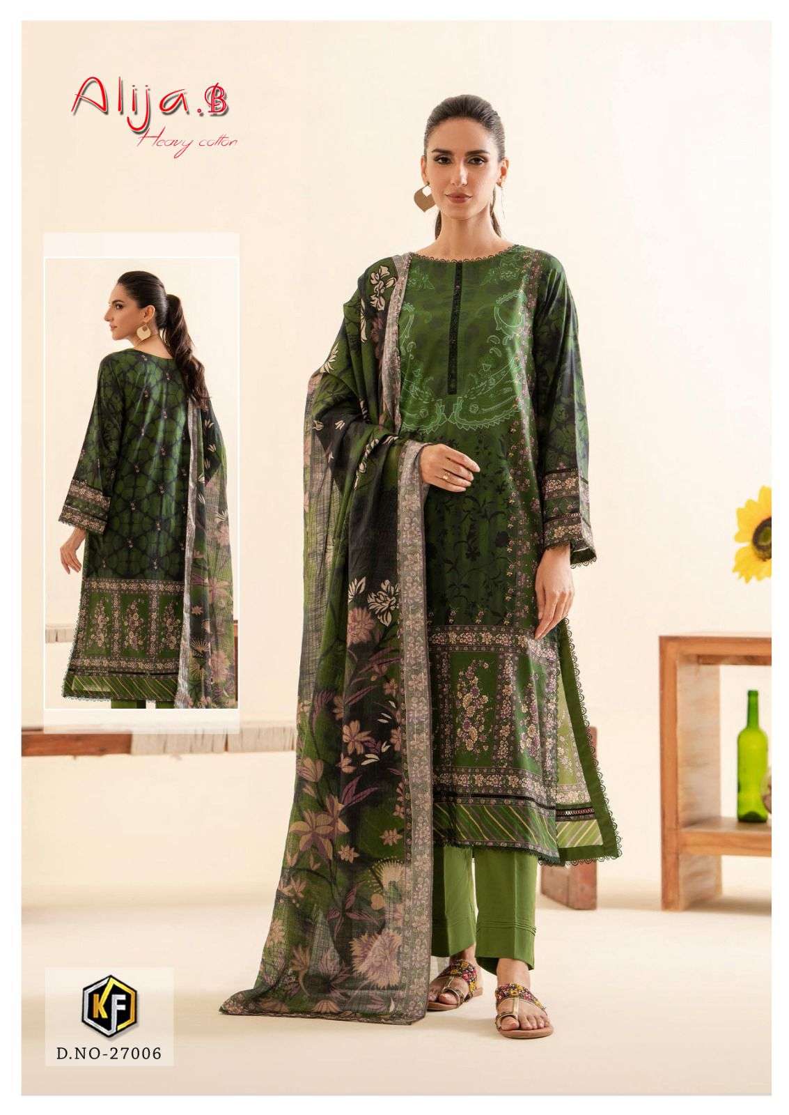 Keval Alija B Vol 27 Heavy Cotton Luxury Dress Materials Wholesale catalog