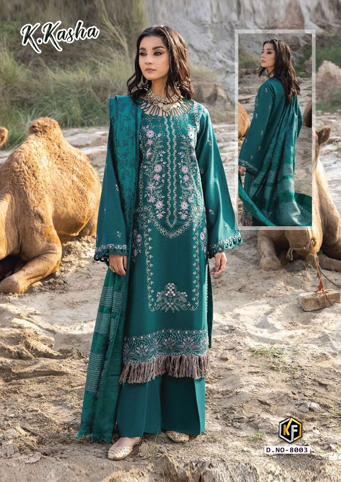 Keval K Kasha Vol 8 Dress Material Wholesale catalog