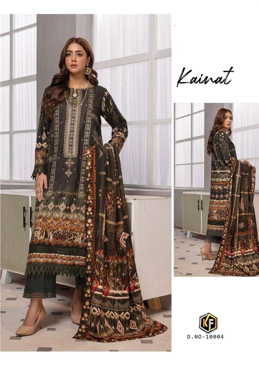 Keval Kainat Vol-10 -Dress Material -Wholesale Catalog