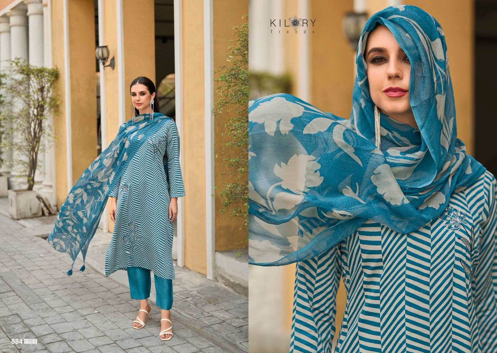 Kilory Elnaz Jam Cotton Designer Salwar Kameez Wholesale catalog