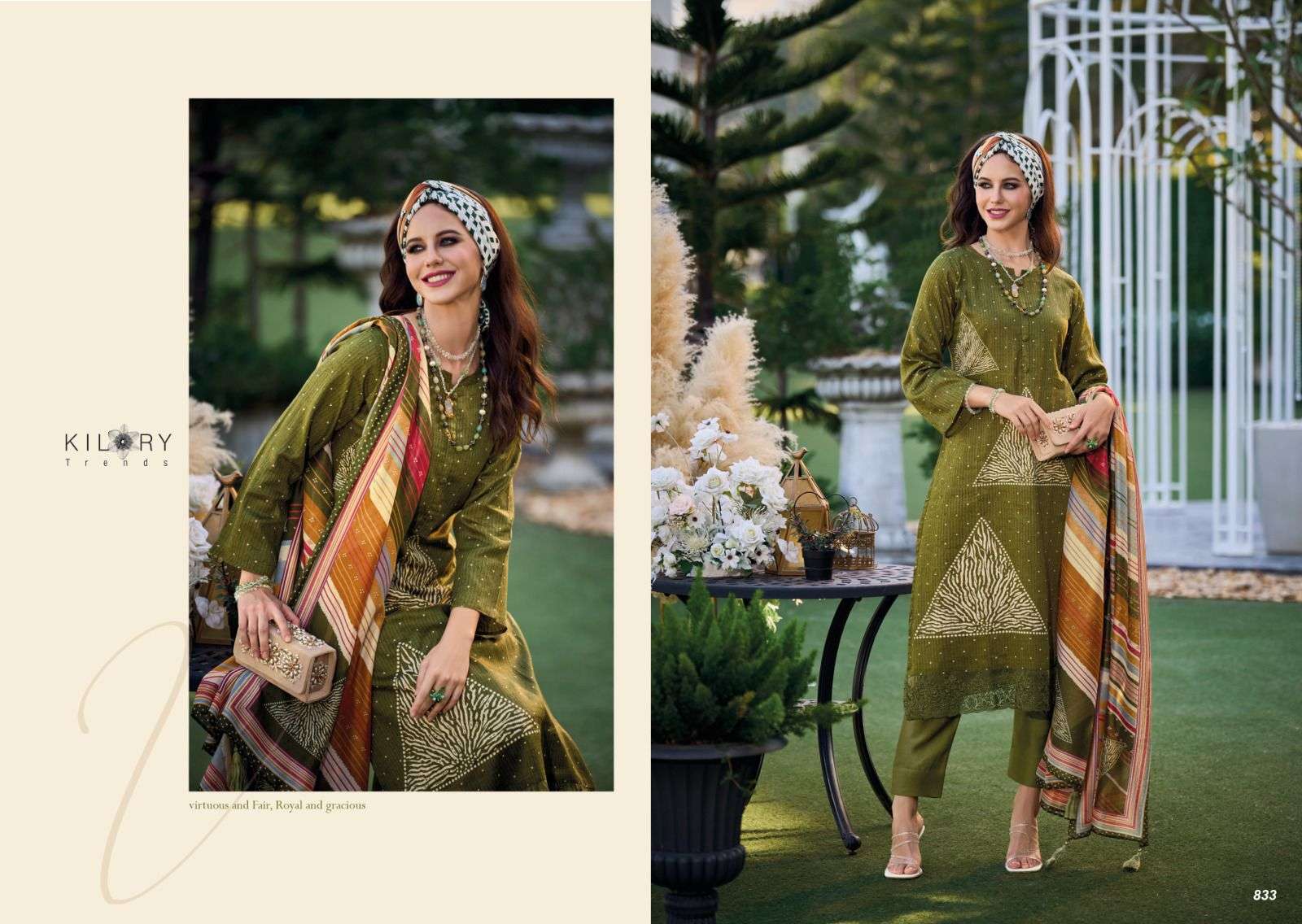 Kilory Ruby Jam Cotton Designer Salwar Kameez Wholesale catalog