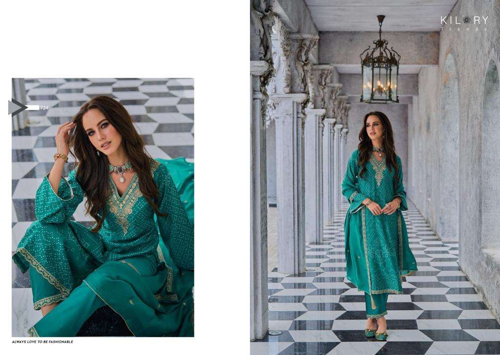 Kilory Silk Of Bandhej Vol 2 Salwar Kameez Wholesale catalog