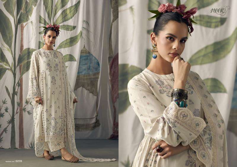 Kimora Heer Mashaallah Printed Muslin Dress Material Wholesale catalog