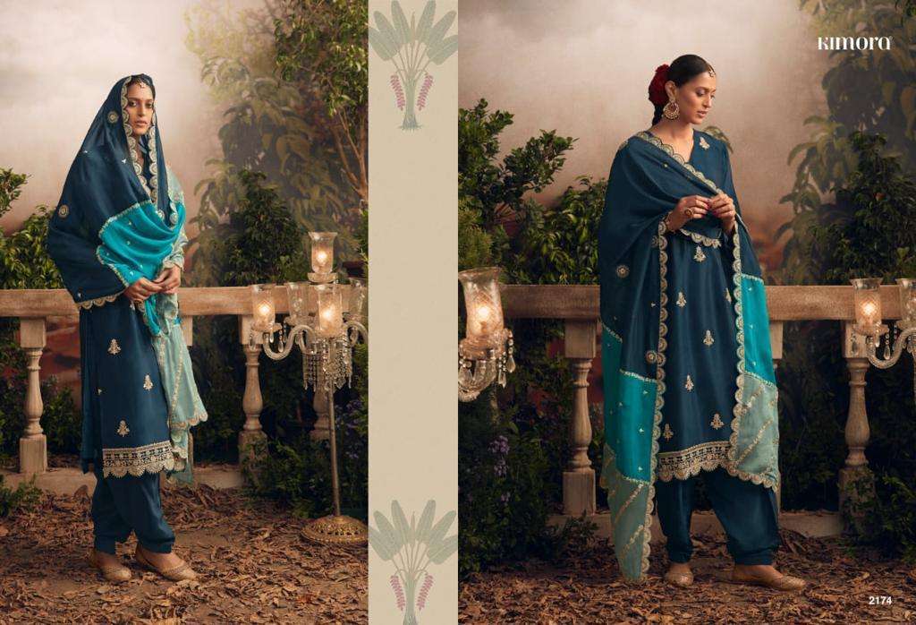 Kimora Heer Qala Silk Embroidery Salwar Suits  Wholesale catalog