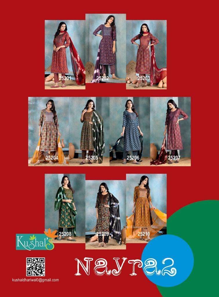 KUSHAL NYRA- 2 Kurti Wholesale catalog