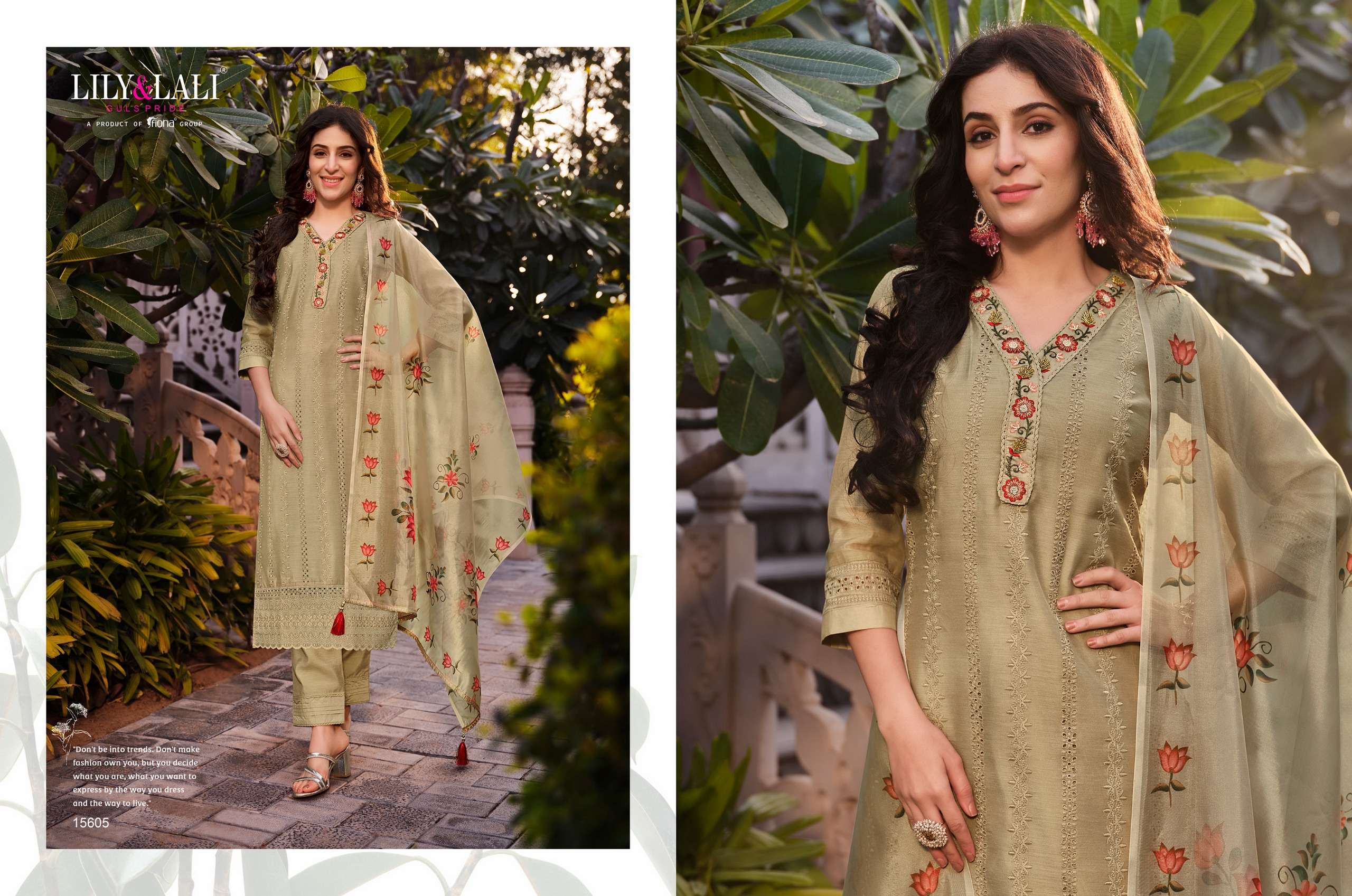 LILY & LALI LUCKNOWI-3 Kurti Wholesale catalog