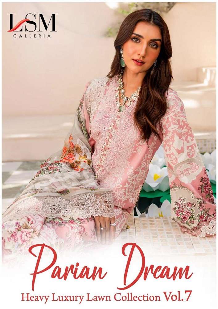 LSM Parian Dream Vol-7 -Dress Material -Wholesale Catalog