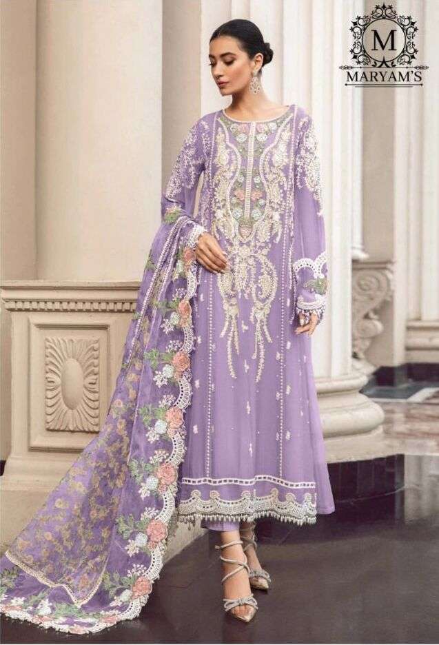Maryams 163 Exclusive Embroidery Salwar Kameez Wholesale catalog