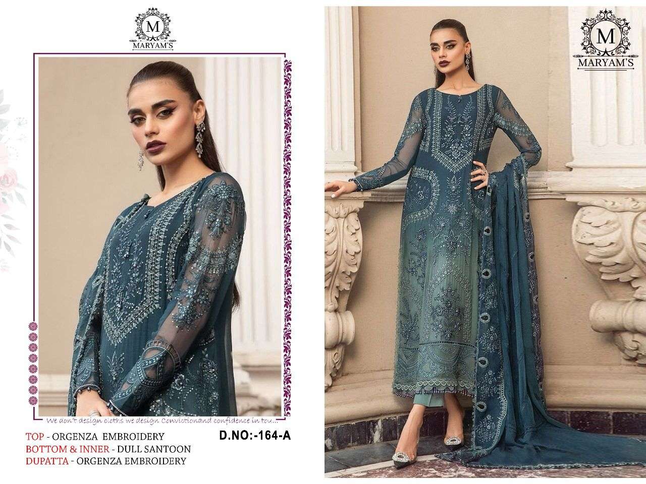 Maryams 164 Exclusive Pakistani Suits Wholesale catalog