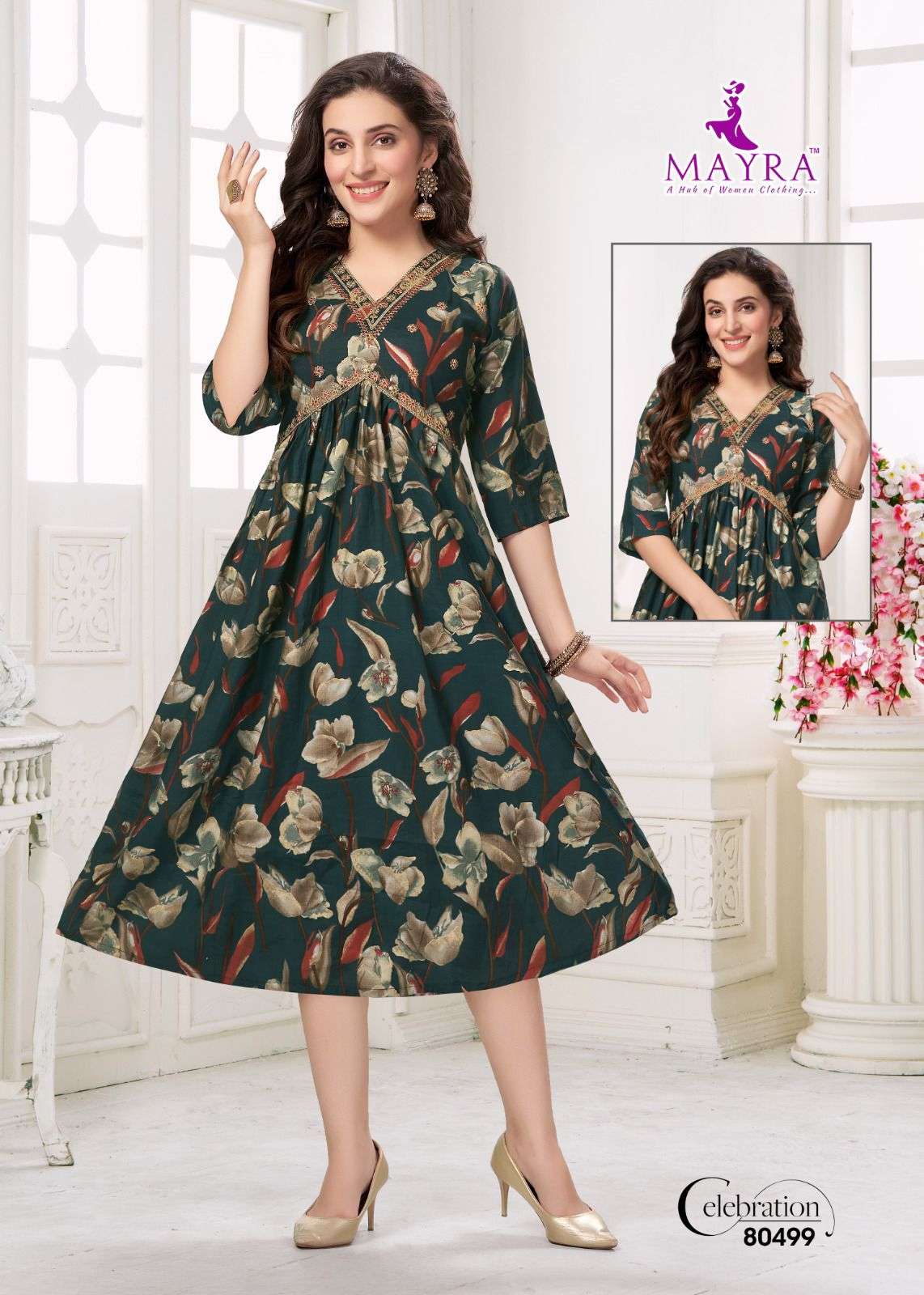 MAYRA CELEBRATION Kurti Wholesale catalog