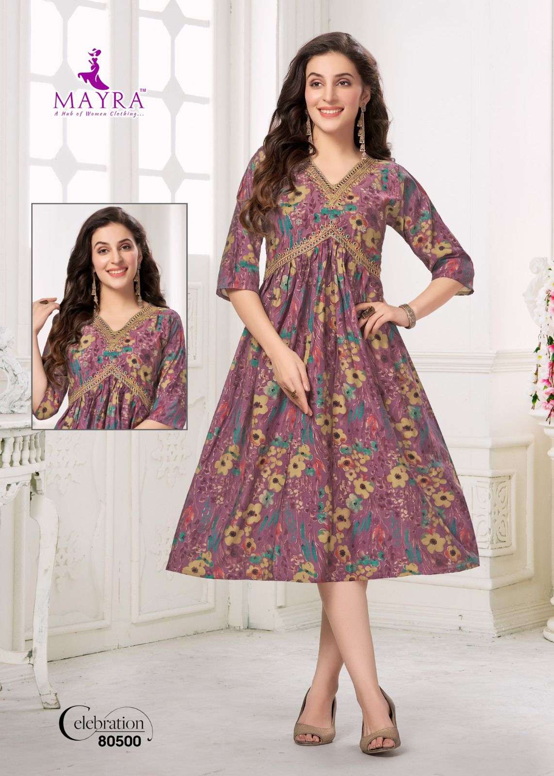 MAYRA CELEBRATION Kurti Wholesale catalog