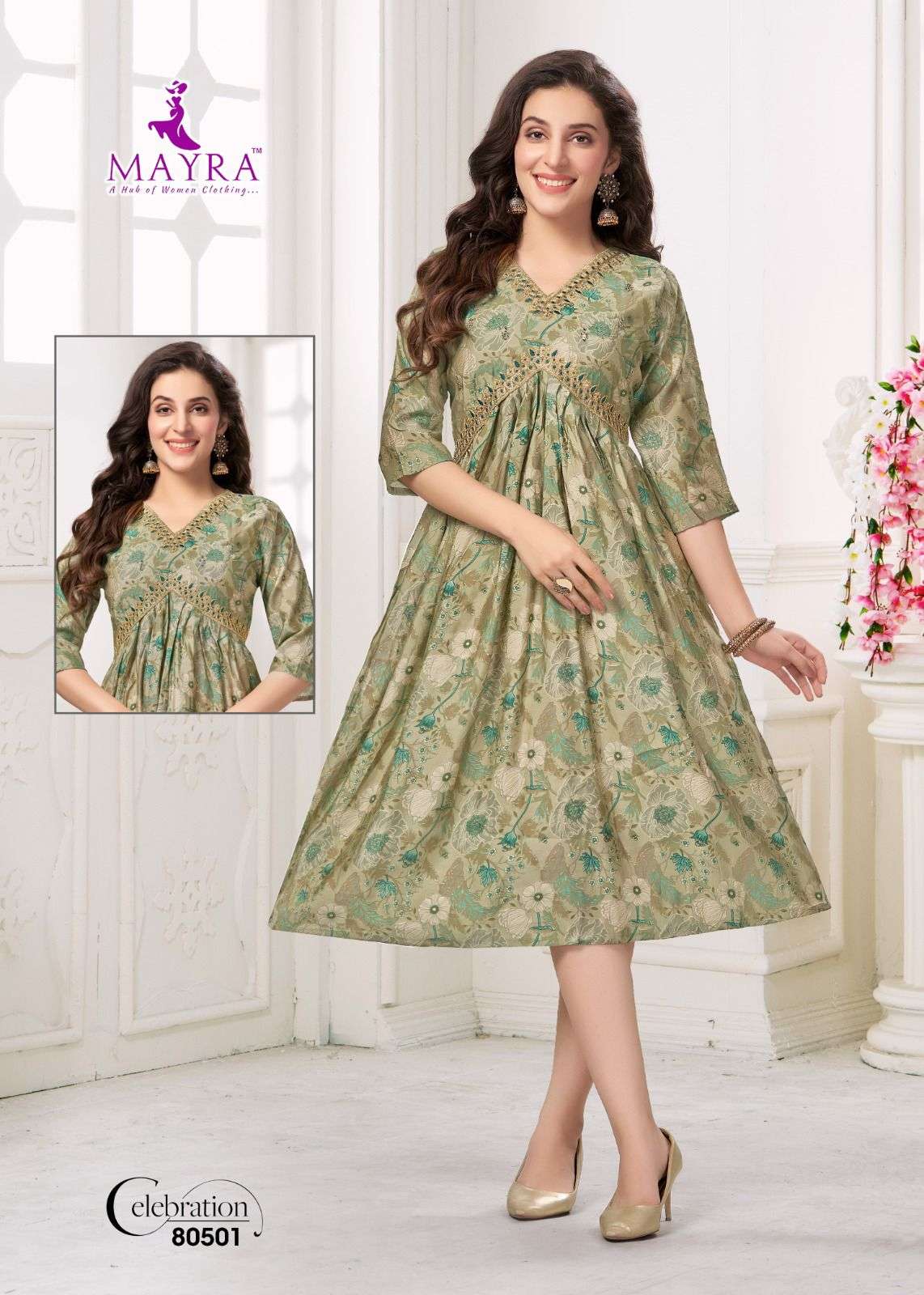 MAYRA CELEBRATION Kurti Wholesale catalog