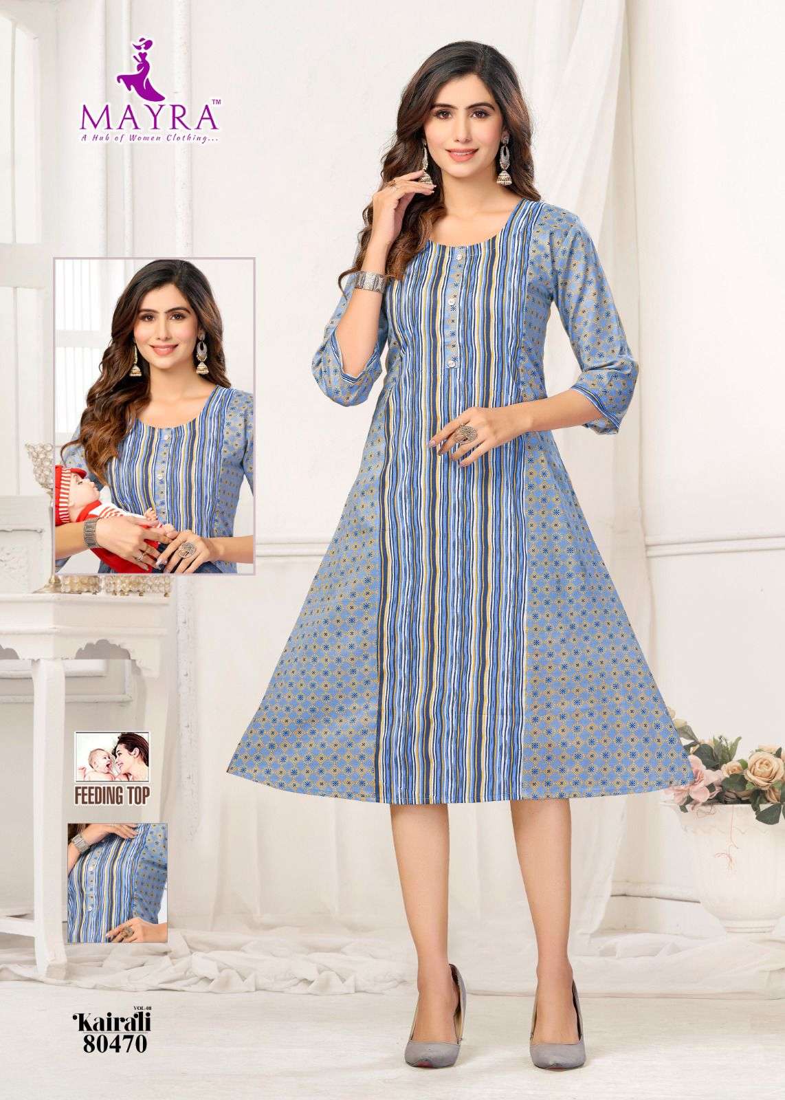 MAYRA KARALI VOL-8 Kurti Wholesale catalog