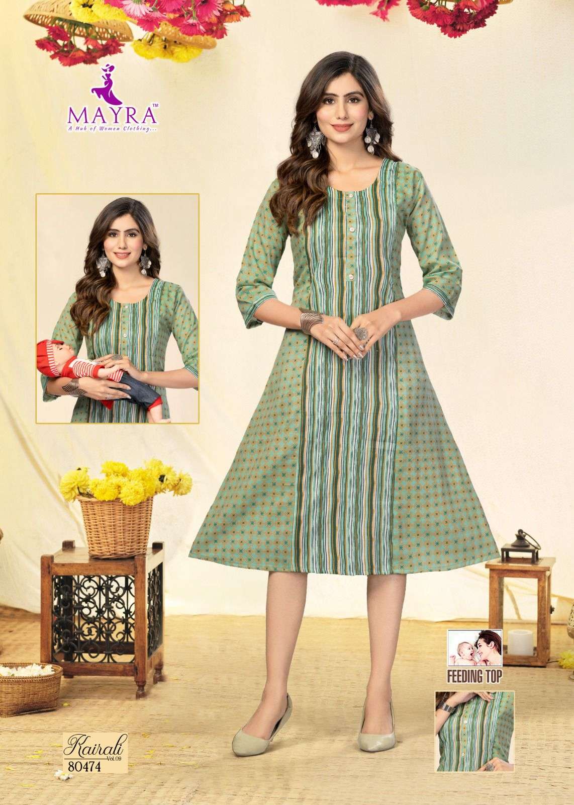 MAYRA KARALI VOL-9 Kurti Wholesale catalog