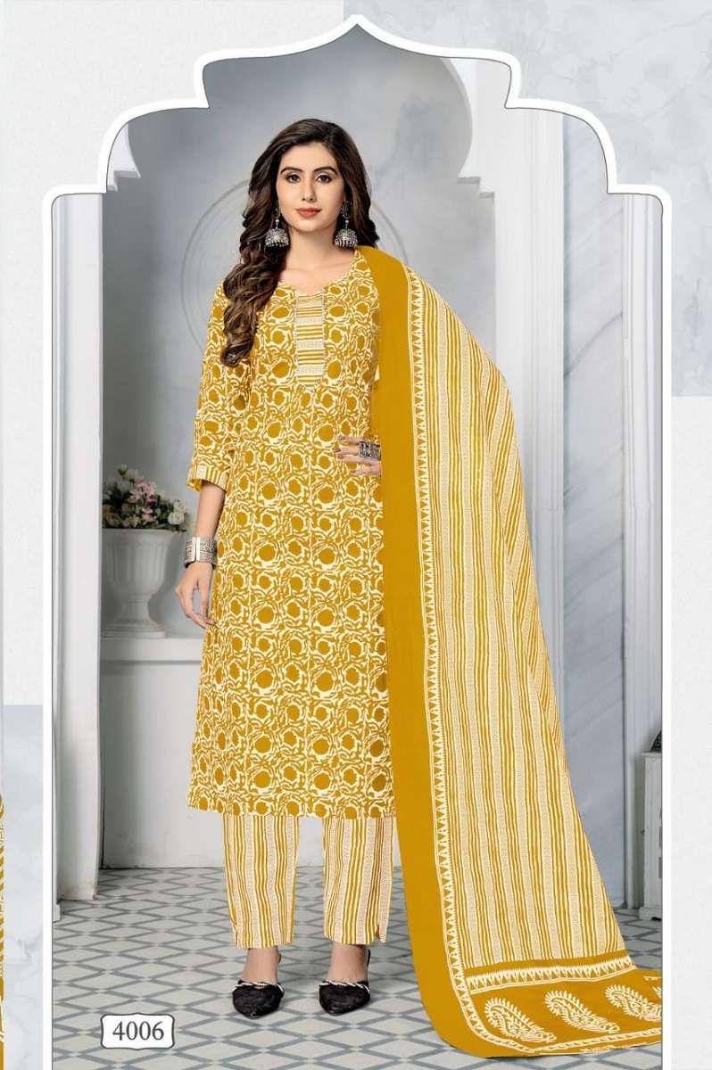 Mayur Gulmohar Vol-4 -Dress Material -Wholesale Catalog