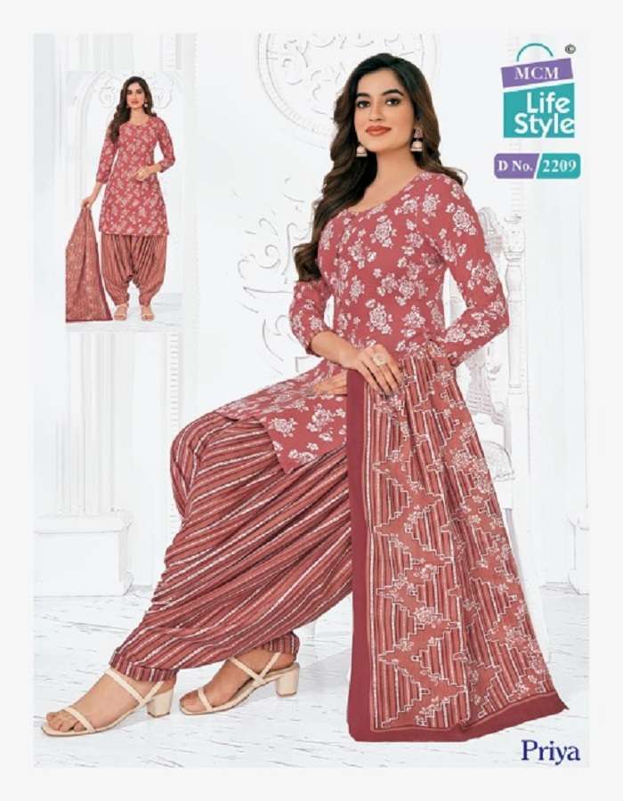 MCM Lifestyle Priya Vol-22 -Dress Material -Wholesale Catalog