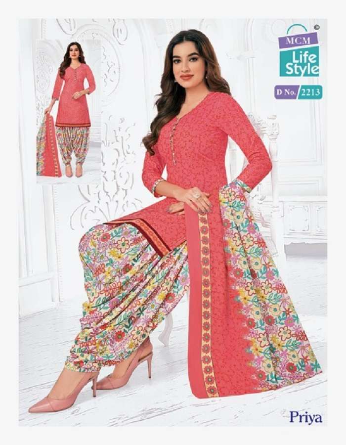 MCM Lifestyle Priya Vol-22 -Dress Material -Wholesale Catalog