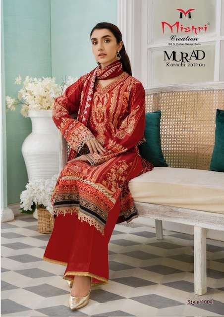 	Mishri Murad Vol-1 – Dress Material -Wholesale Catalog