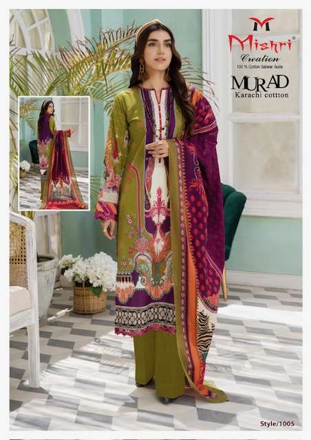 	Mishri Murad Vol-1 – Dress Material -Wholesale Catalog