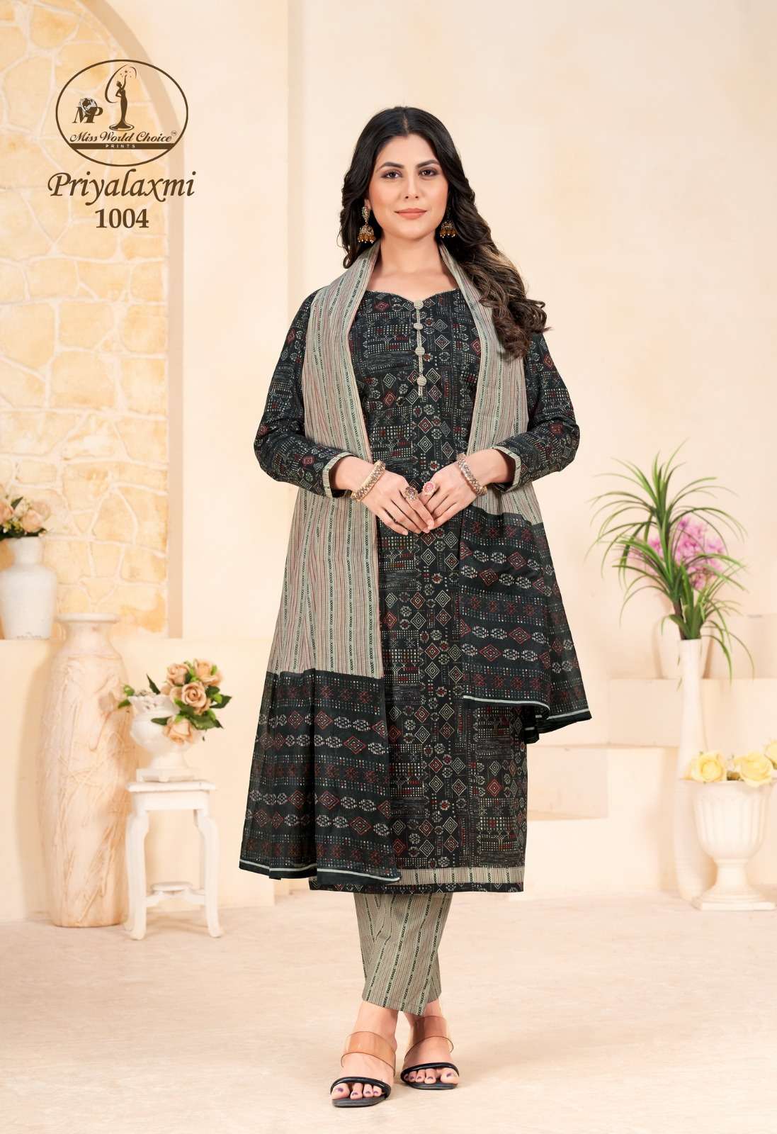 Miss Worl Choice Priyalaxmi Vol 1 Cotton Dress Material Wholesale catalog