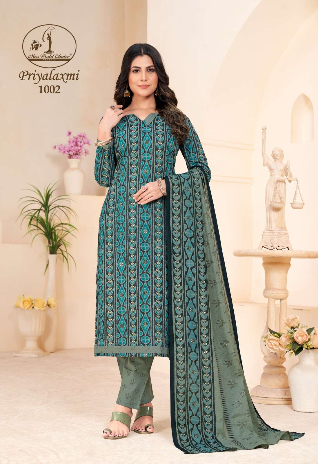 Miss Worl Choice Priyalaxmi Vol 1 Cotton Dress Material Wholesale catalog