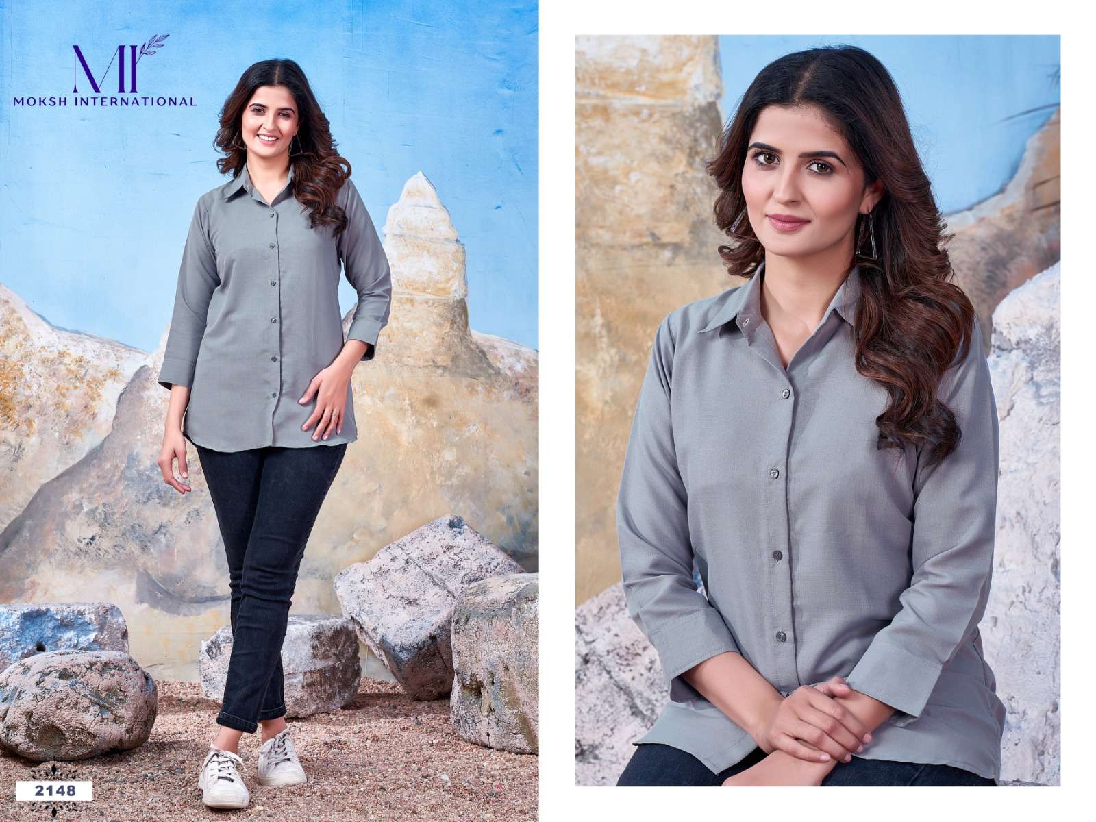 Moksh International SHIRT Vol- 2 Wholesale catalog