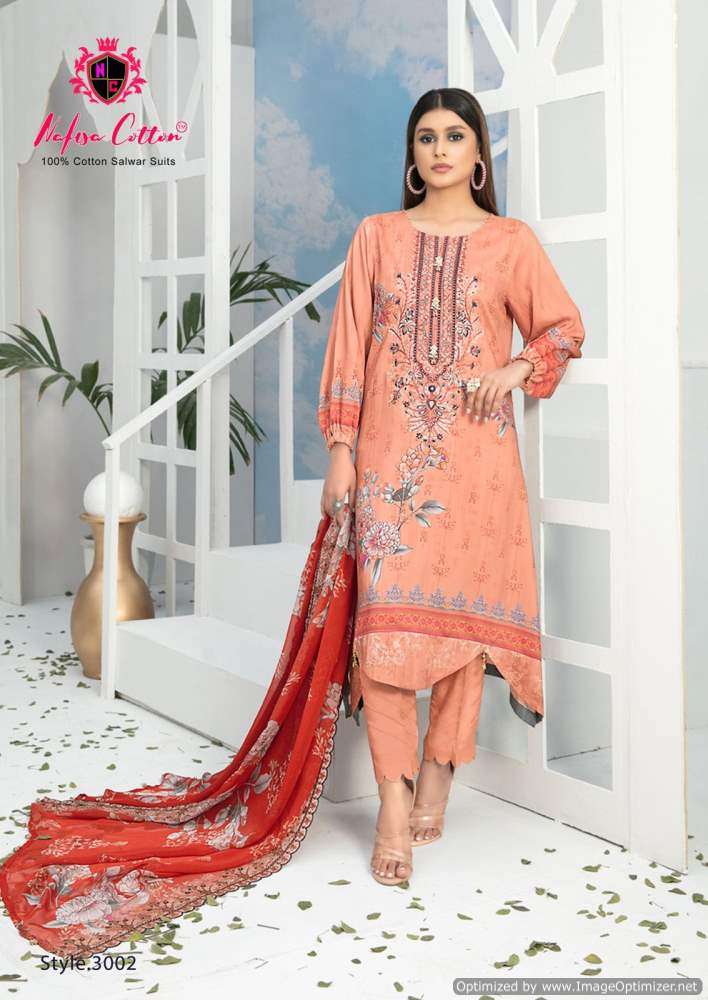 Nafisa Andaaz Vol-3 -Dress Material -Wholesale Catalog