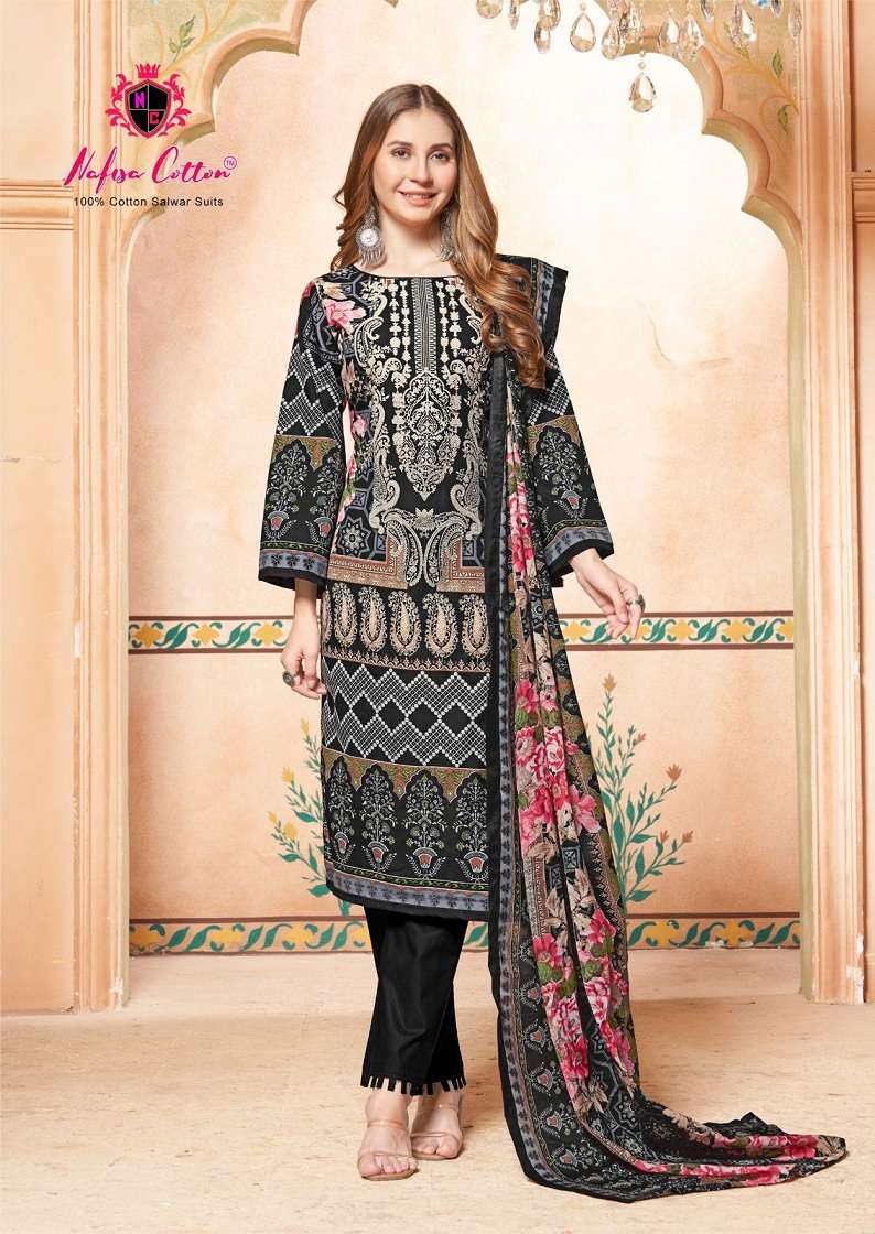 Nafisa Esra Vol 4 Karachi Suits Cotton Dress Material Wholesale catalog