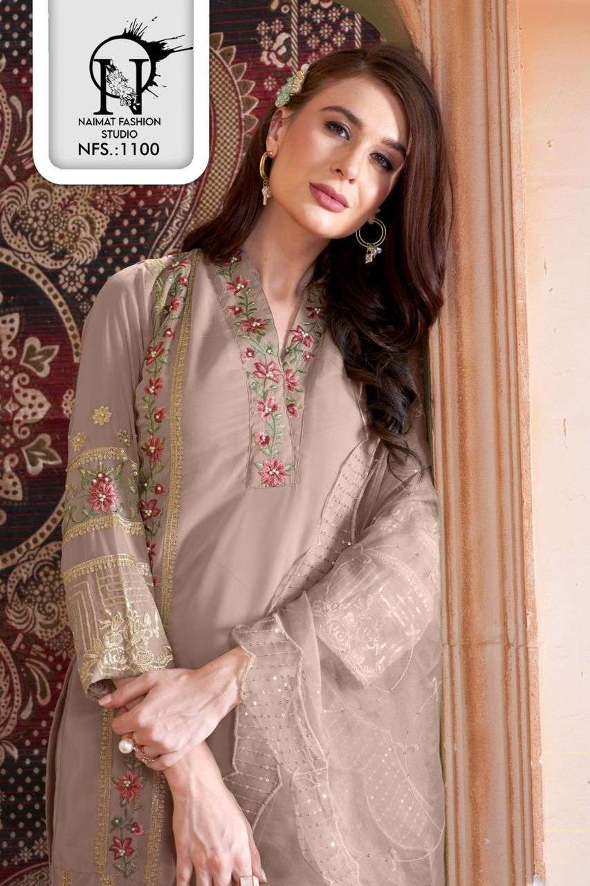Naimat Fashion Studio 1100 Pakistani Suits Wholesale catalog