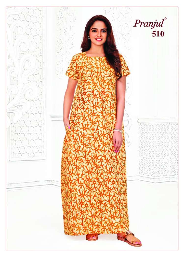 Pranjul Pragati Nighties-1 – Readymade -Wholesale Catalog