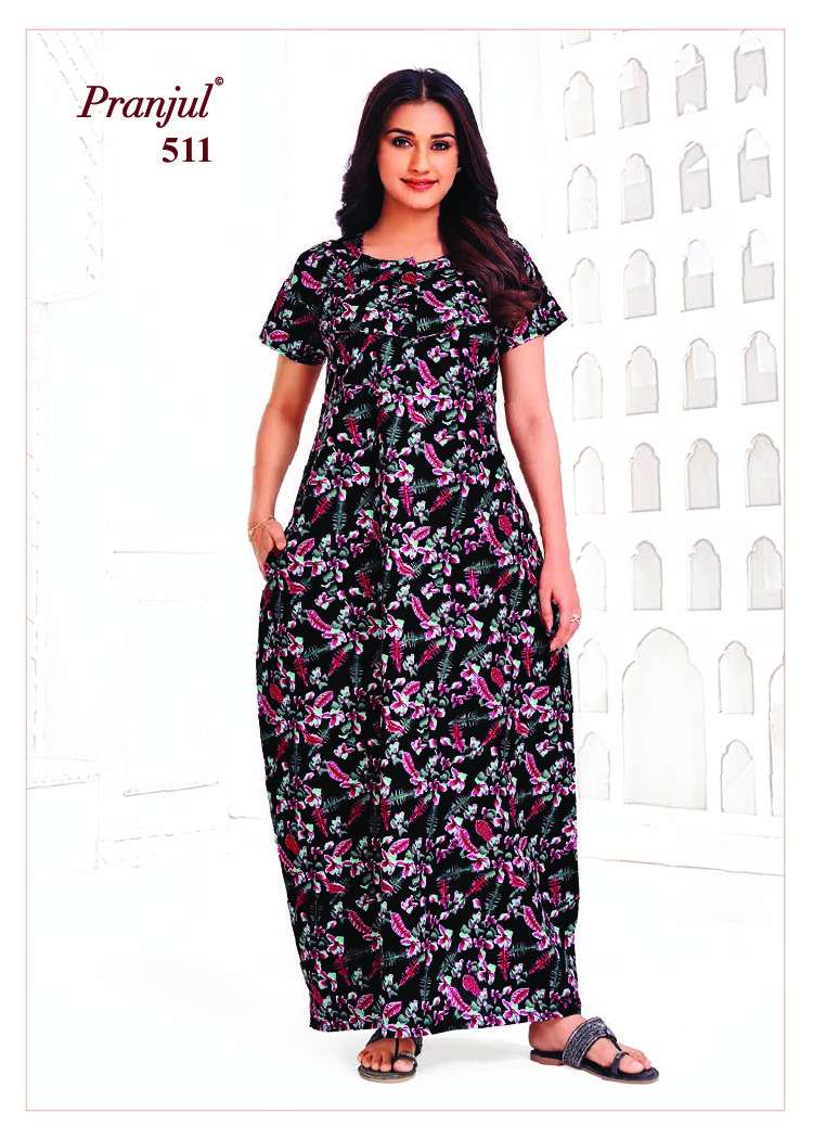 Pranjul Pragati Nighties-1 – Readymade -Wholesale Catalog