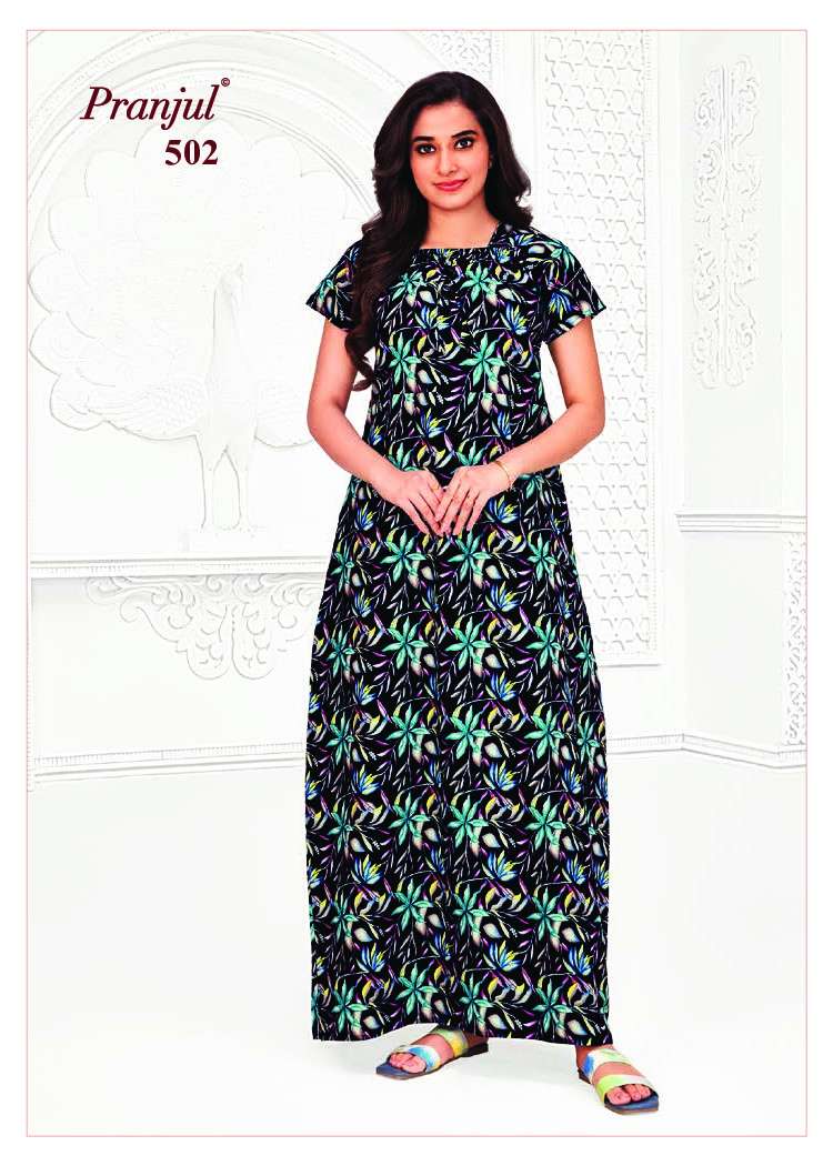 Pranjul Pragati Nighties-1 – Readymade -Wholesale Catalog