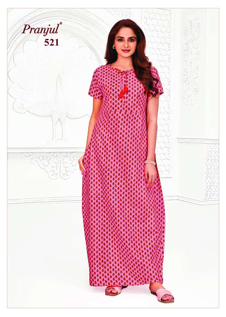 Pranjul Pragati Nighties-1 – Readymade -Wholesale Catalog